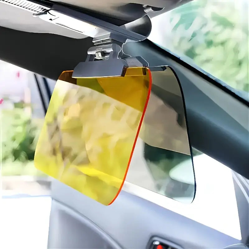 Sunshade: Dual-Purpose Visor for Day & Night Use, Glare Reduction, UV Protection for SUVs